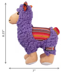 Kong Sherps Llama Dog Toy Medium