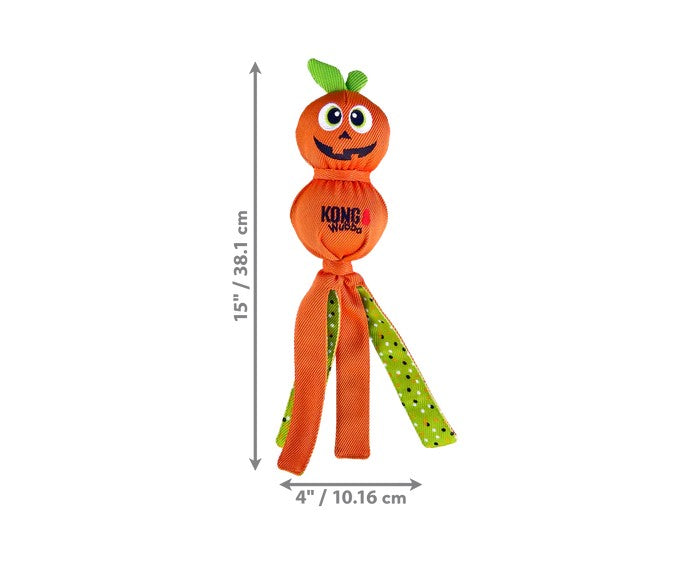 KONG Halloween Wubba Ballistic Pumpkin Dog Toy Large