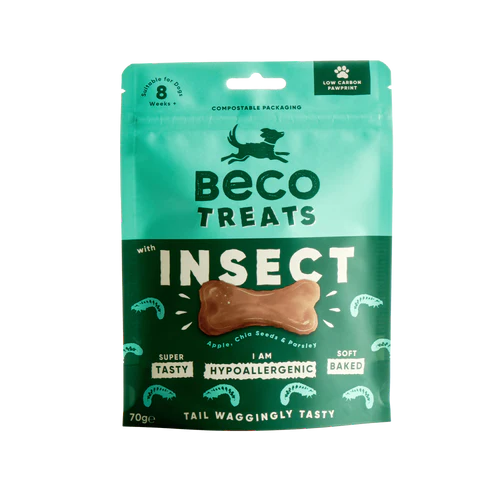 Beco Insect with Apple and Chia Seeds Treats