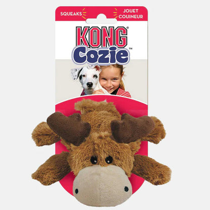 Kong Moose Dog Toy Cozie Natural Medium