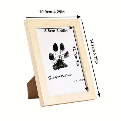 Pet Paw Print Kit with Frame