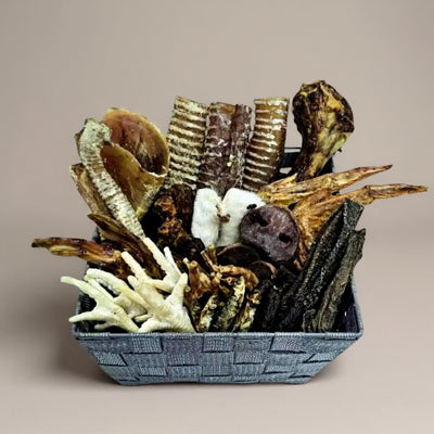 Natural Dog Treat Bundle (Mystery Box) 30+ Pieces!