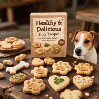 FREE Homemade Dog Treats Recipe Book Downloadable Ebook
