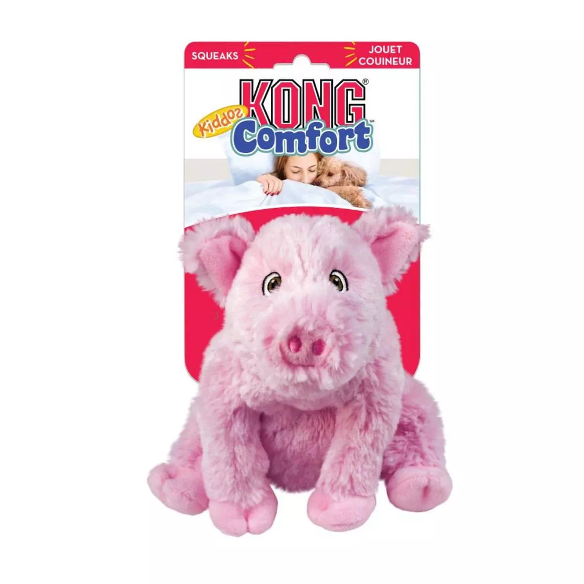 Kong Comfort Pig Dog Toy Medium