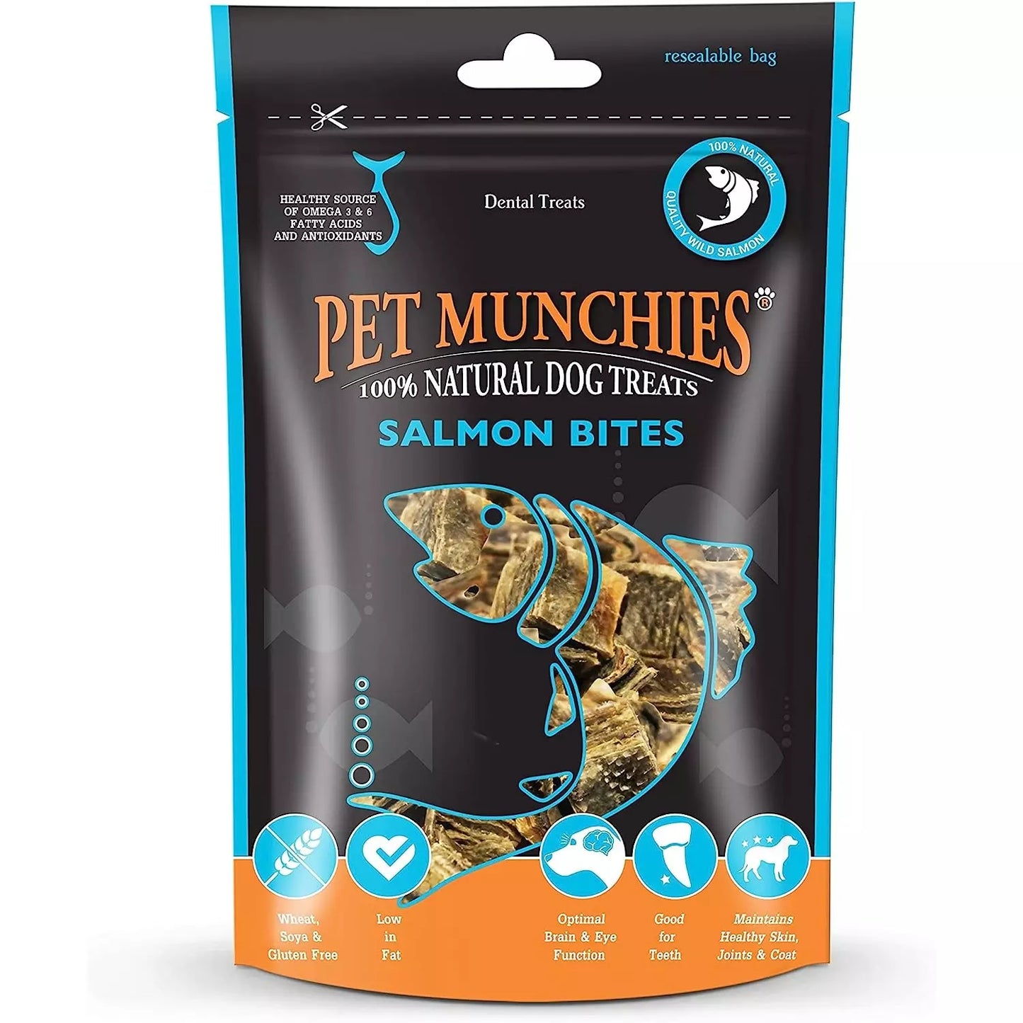 Pet Munchies Salmon Chew 90g