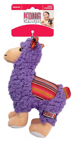 Kong Sherps Llama Dog Toy Medium