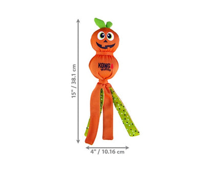 KONG Halloween Wubba Ballistic Pumpkin Dog Toy Large