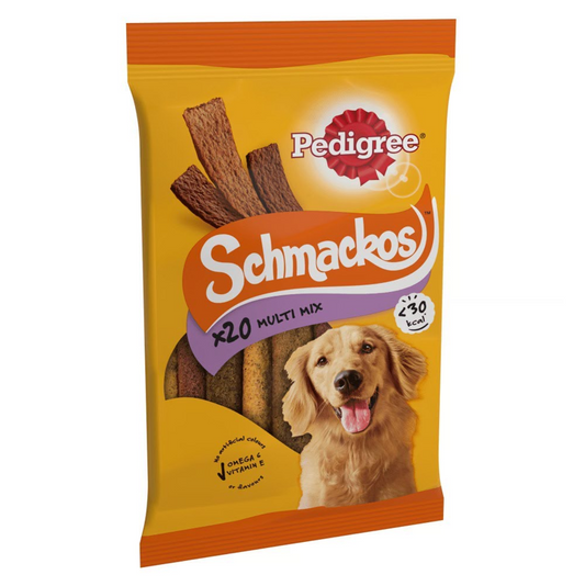 Pedigree Schmackos Multi Mix Dog Treats - 20 Pack