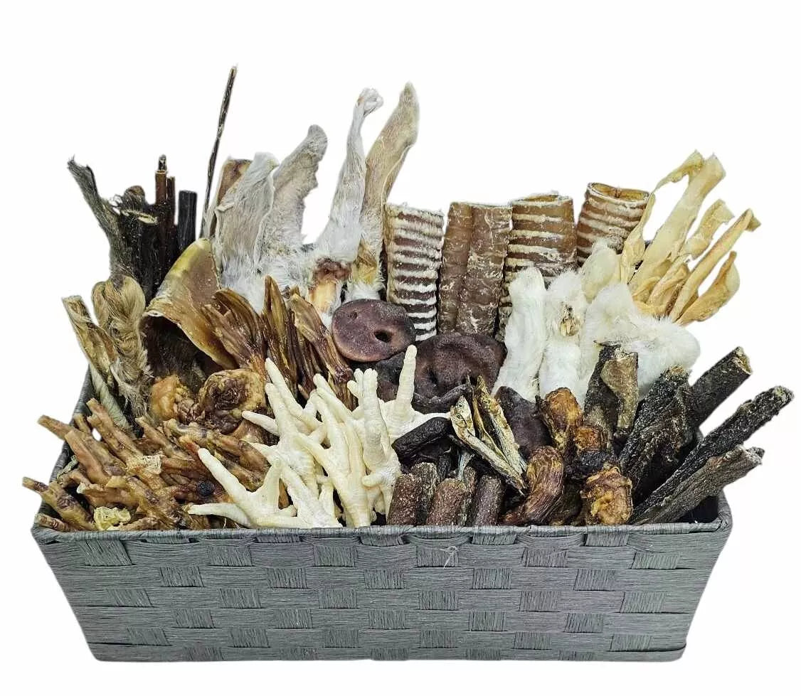 Natural Dog Treat Bundle (Mystery Box) 30+ Pieces!