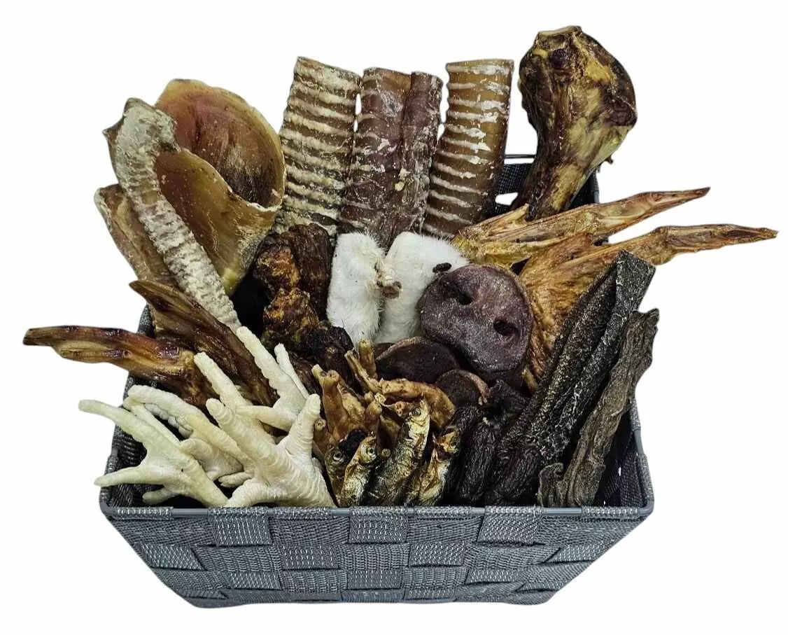 Natural Dog Treat Bundle (Mystery Box) 30+ Pieces!